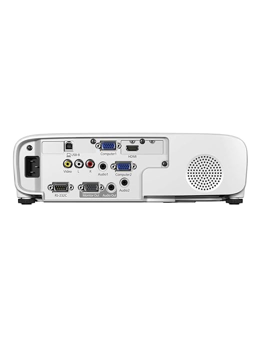 Epson EB-X49 XGA Projector Brightness: 3600lm with HDMI Port, White (Optional Wi-Fi) (V11H982040)