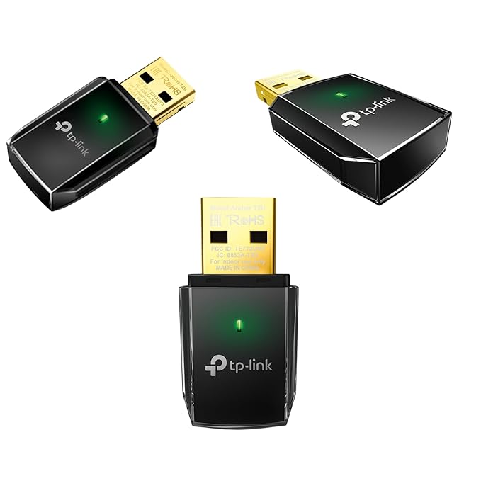 TP Link - AC600 Wireless Dual-Band USB Adapter