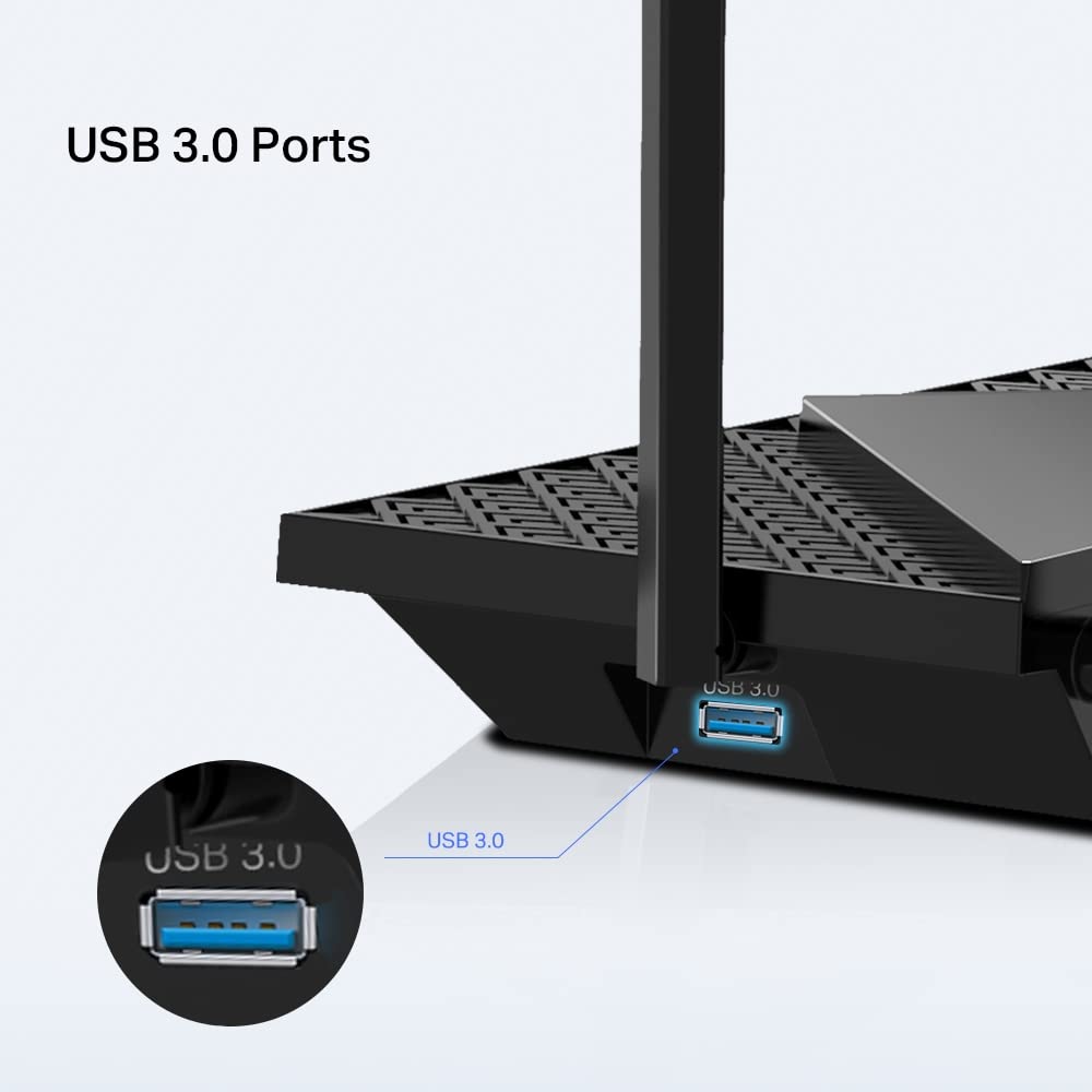 TP Link - AX5400 Dual-Band Gigabit Wi-Fi 6 Router
