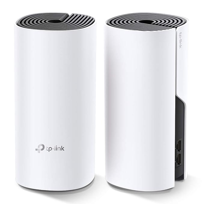 TP Link - AC1200 Whole Home Mesh Wi-Fi 5 System - Deco M4(2-pack)