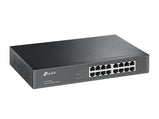 TP-Link 16 Port 10/100Mbps Fast Ethernet Switch | Desktop or Wall-Mounting