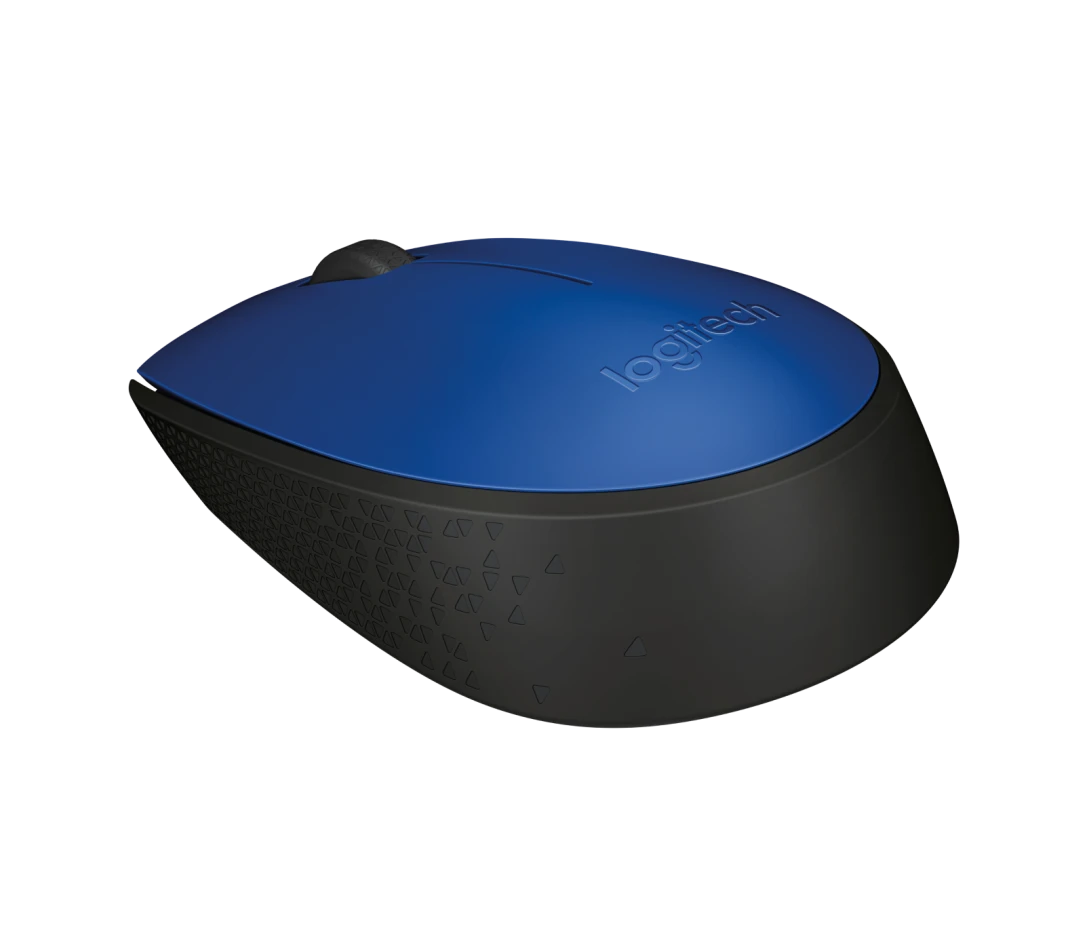 Logitech M171 Wireless Mouse&nbsp;in the&nbsp;Blue/Black