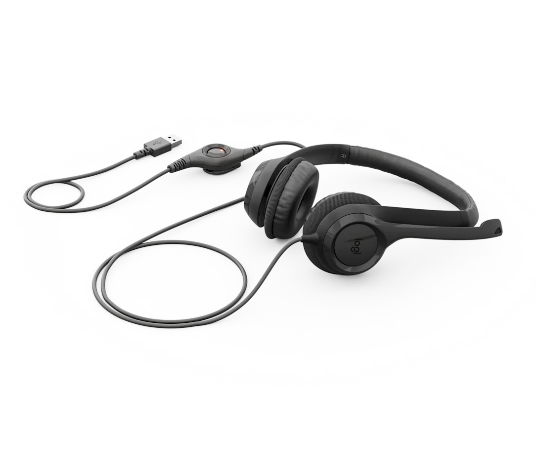 Logitech H390 USB Computer Headset&nbsp;in Black