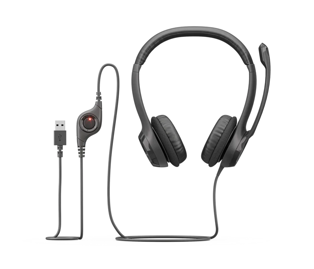 Logitech H390 USB Computer Headset&nbsp;in Black