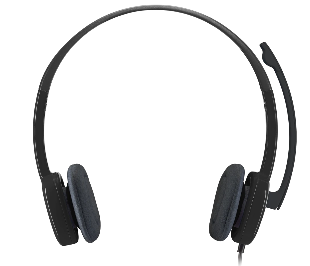 Logitech - H151 Stereo Headset&nbsp;in&nbsp;Black - 981-000589