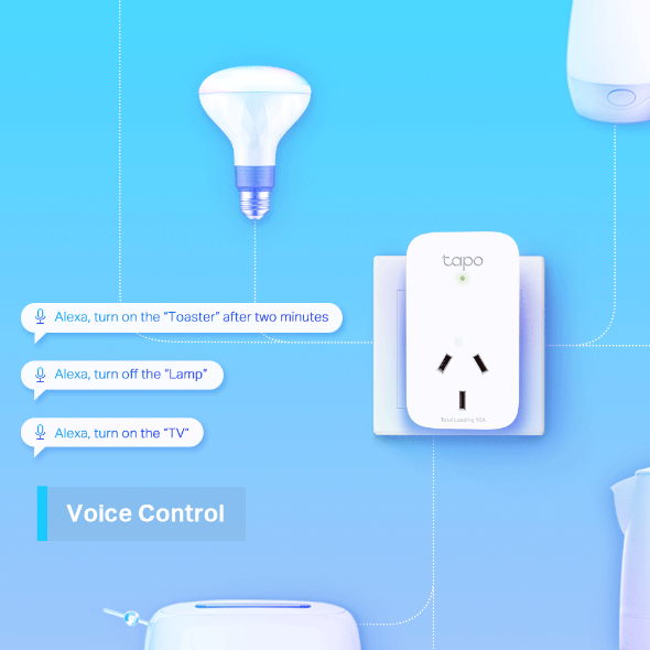 TP-Link Tapo P100 (2-pack) Mini Smart Wi-Fi Socket
