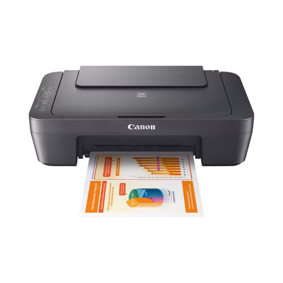 Canon PIXMA MG2541S 3-in-1 Color Inkjet Printer- Print, Scan, Copy - Compact Home Office All-in-One