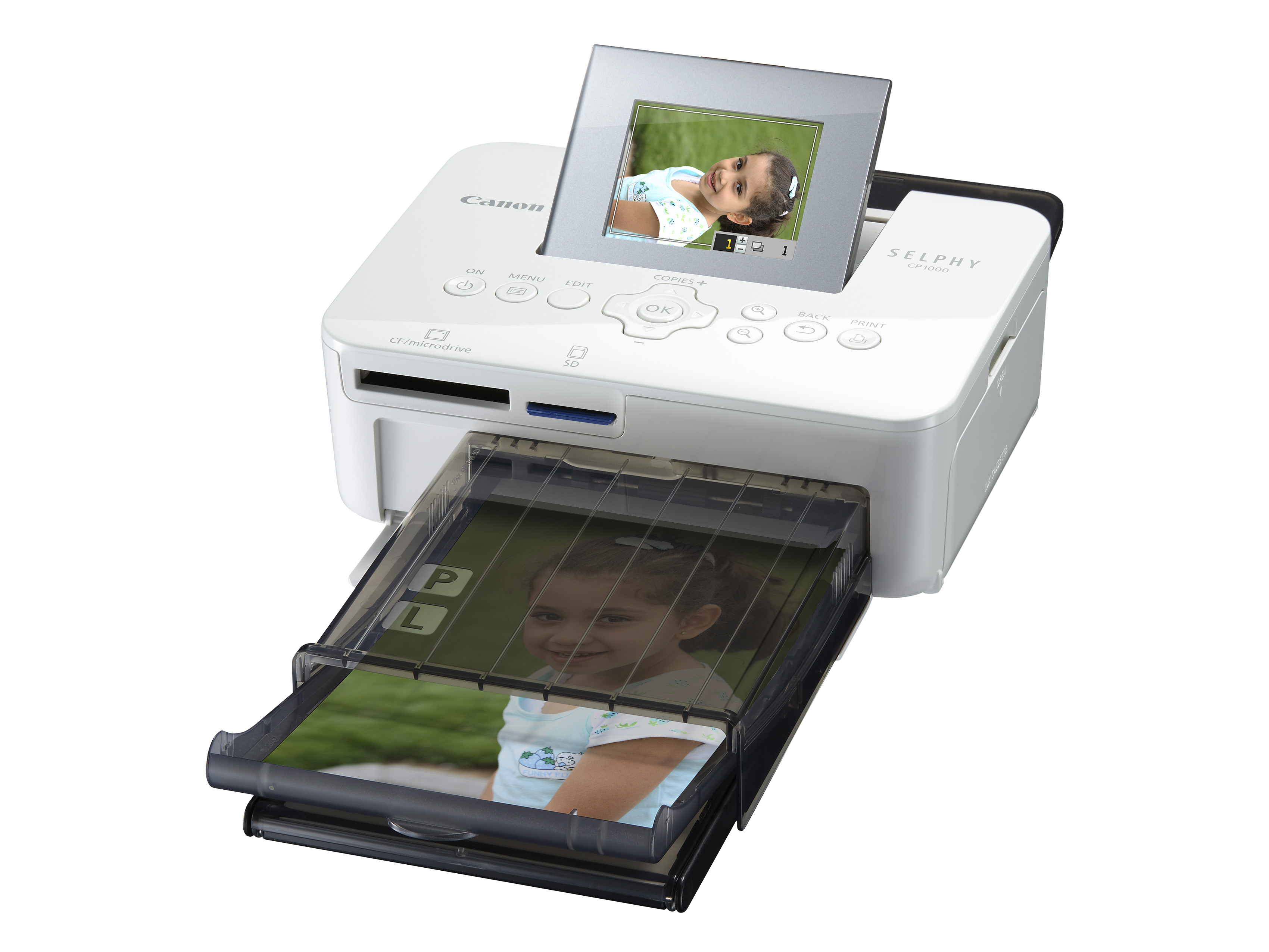 Canon SELPHY CP1000 White Photo Printer