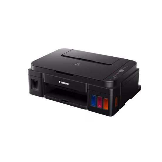Canon PIXMA G2410 MegaTank 3-in-1 Printer - Refillable High-Yield Ink Tank - Print, Scan, Copy