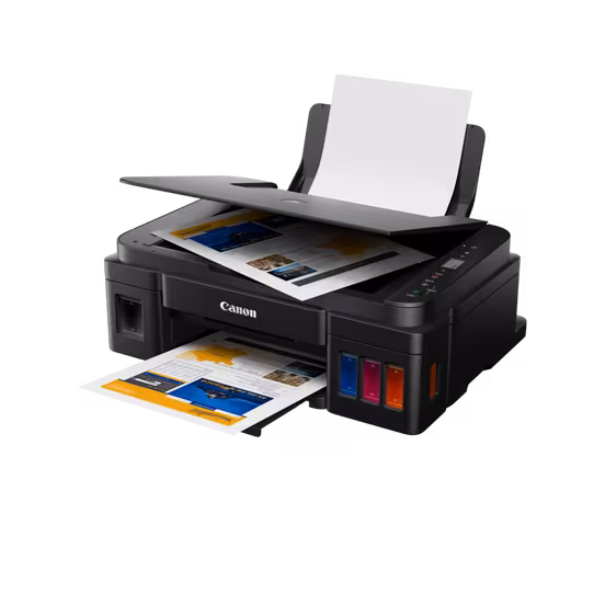 Canon PIXMA G2410 MegaTank 3-in-1 Printer - Refillable High-Yield Ink Tank - Print, Scan, Copy