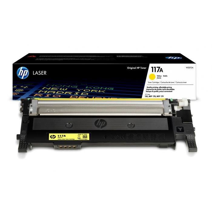 HP 117A Yellow Original Laser Toner Cartridge (W2072A)