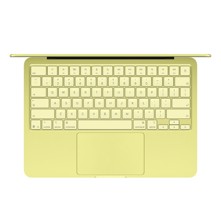 APPLE 13-INCH MACBOOK NEO: A18 PRO CHIP WITH 6‑CORE CPU AND 5‑CORE GPU, 8GB, 512GB SSD, TOUCH ID - CITRUS