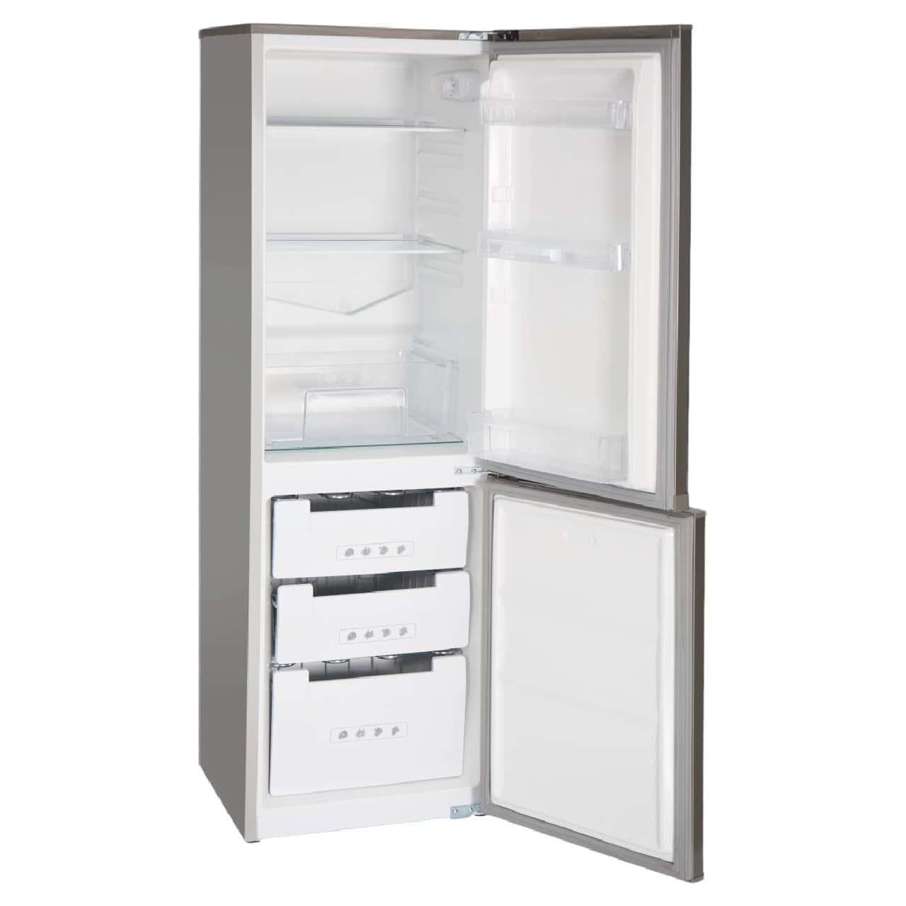 KIC - 239L Capacity Bottom Freezer Fridge - Metallic | KBF525ME