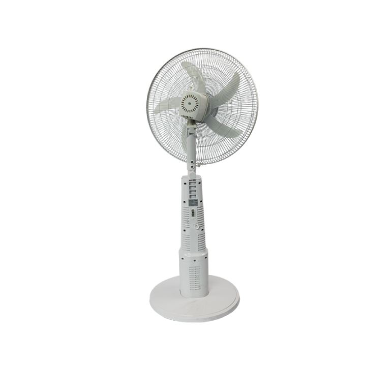 MIDEA - 18″ Rechargeable Stand Fan – White - FS45-23MRD