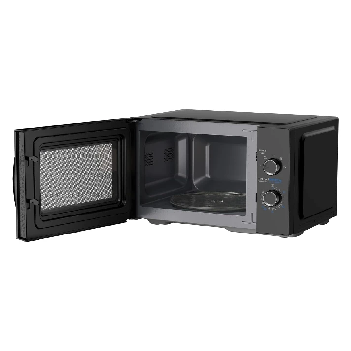 MIDEA - 25L Solo Microwave Oven with 5 Power Levels | 800W | Child-Safety-Lock | Defrost Function | 35 Minutes Timer | Fast Reheat | Pull Open Door Handle - MM8P022KG