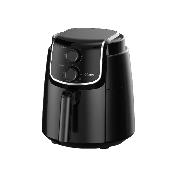 MIDEA - Air Fryer with 1500W Heating Power, 60 Minute Auto-Timer - MF-TN40D2