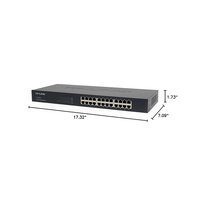 TP Link - 24-port unmanaged Gigabit switch - TL-SG1024D