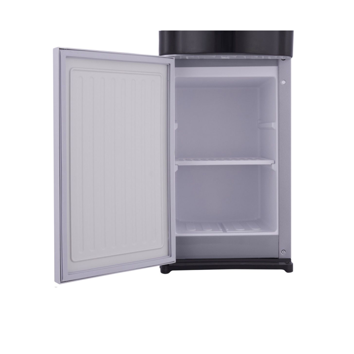 TORNADO - Water Dispenser 1 Faucet 18 Liter Cabinet Silver x Black - WDM-H40ABE-SB