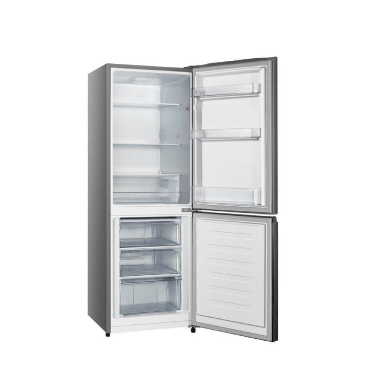 Hisense - 223L Titan Inox Bottom Freezer | Combi Fridge | Multi-Air Flow - H310BIT 