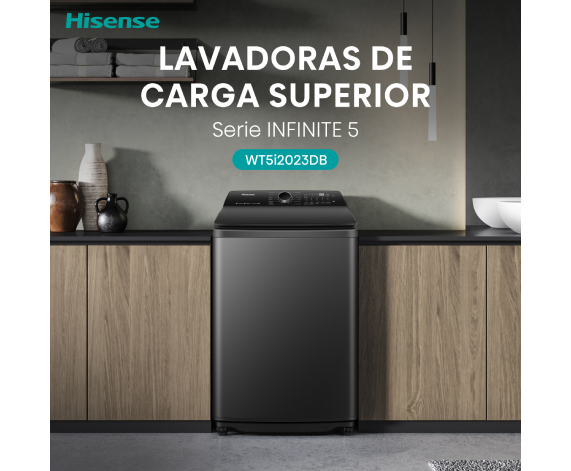 Hisense 20KG Top Load Washing Machine – WT5i2023DB