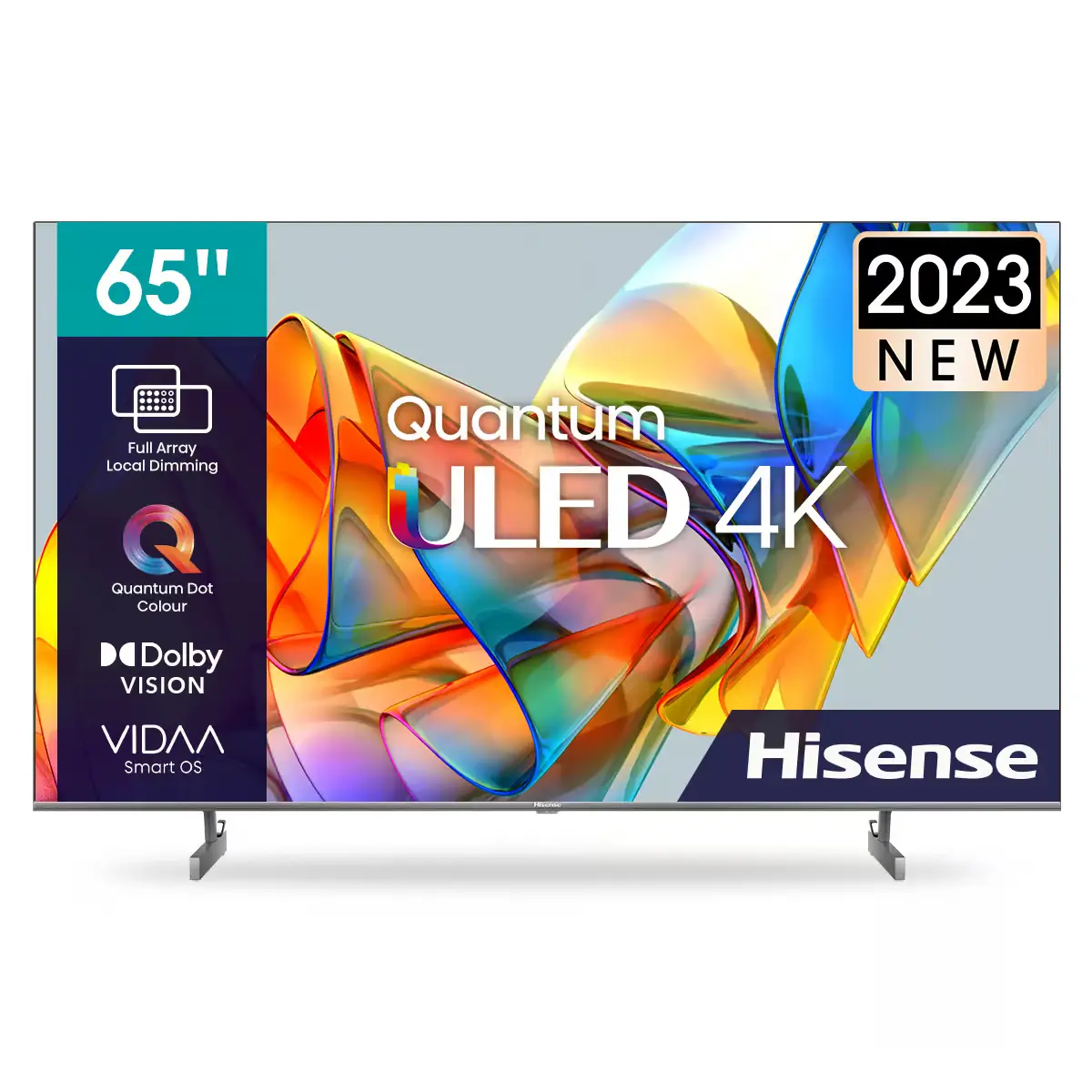 Hisense Quantum ULED 4K VIDAA Smart TV, Black (65U6K)