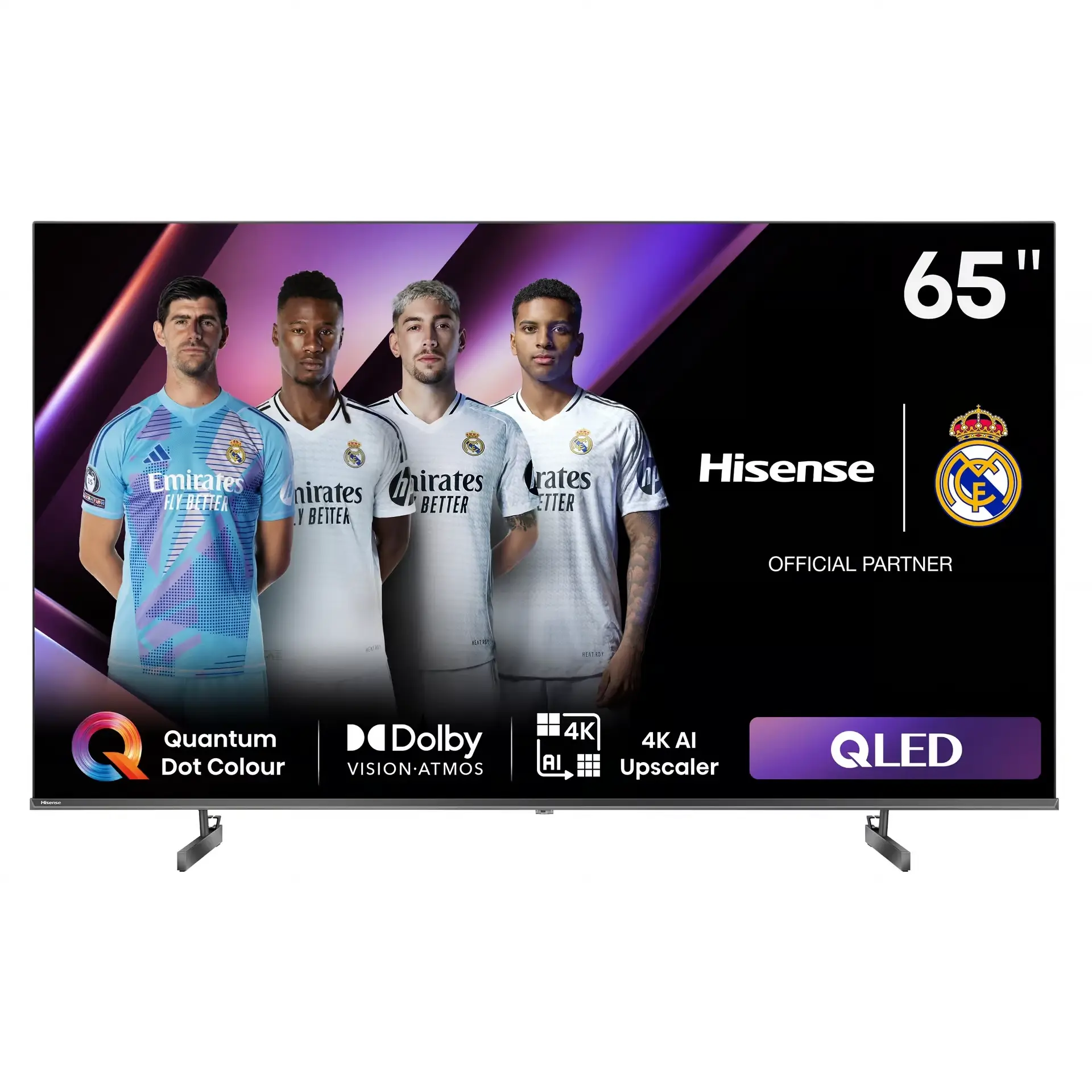 Hisense QLED 4K VIDAA Smart TV, Black (65Q6N)