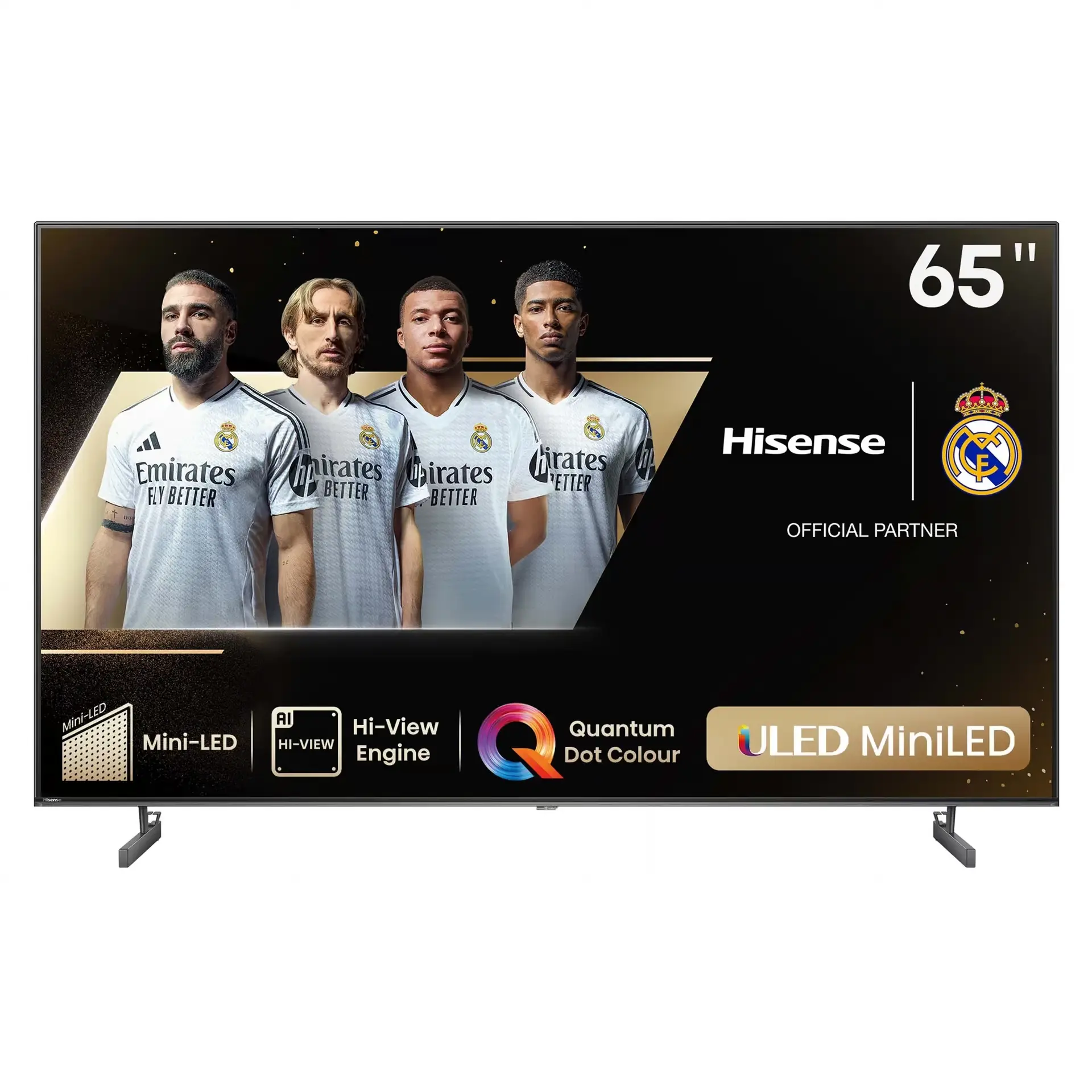 Hisense Smart TV 65" U6N Pro Mini-LED ULED 4K – VIDAA Smart TV, Dolby Vision HDR, Ultra HD (LED65U6NPRO)