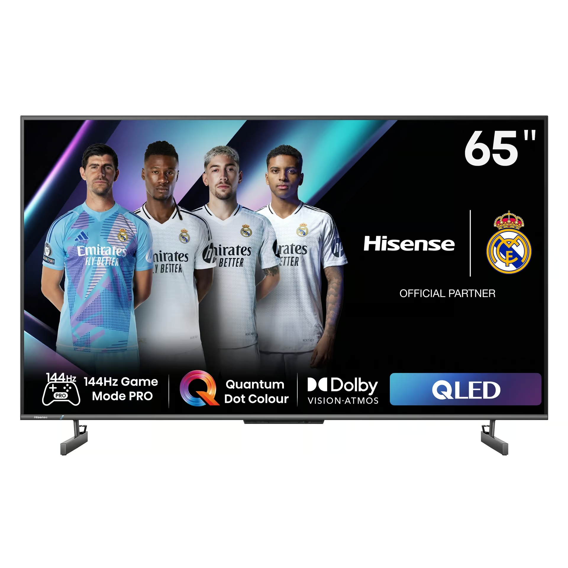 Hisense 65" E7N Pro QLED 4K Smart TV – 144Hz Gaming, VIDAA Smart TV, Dolby Vision & Dolby Atmos(LED 65E7NPRO)