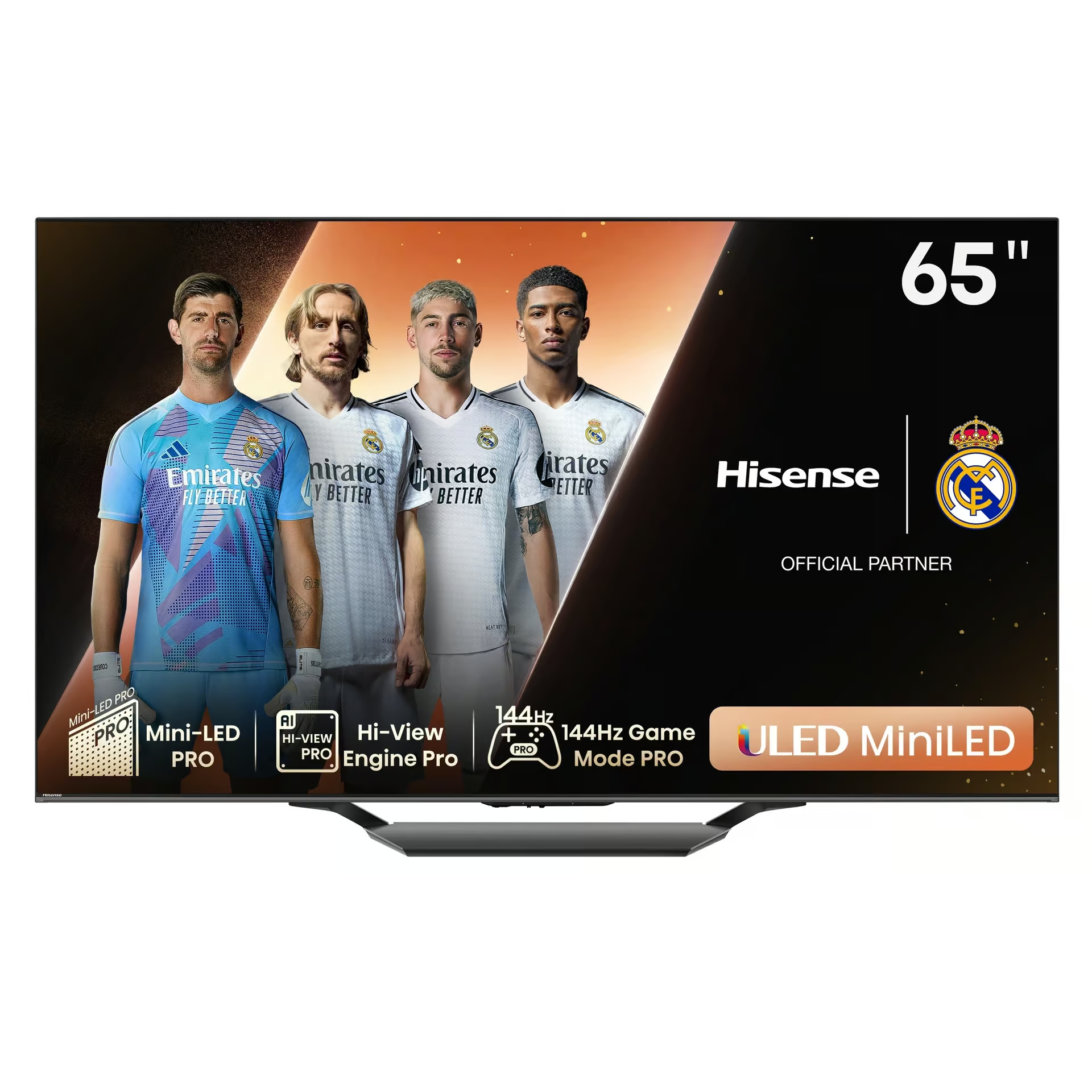 Hisense 65" U7 Series Mini-LED QLED 4K Smart Google TV – Ultra HD HDR, 144Hz Gaming, Dolby Vision & Atmos(LED65U7N)