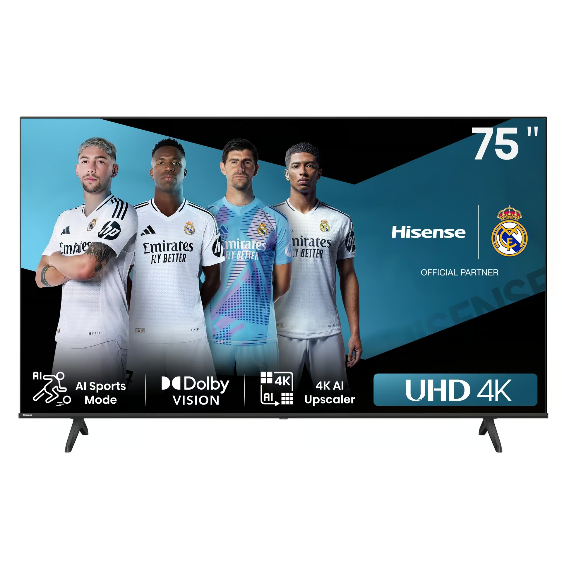 Hisense 75″ UHD 4K VIDAA Smart TV – Dolby Vision HDR, Game Mode Plus (LED75A6N)