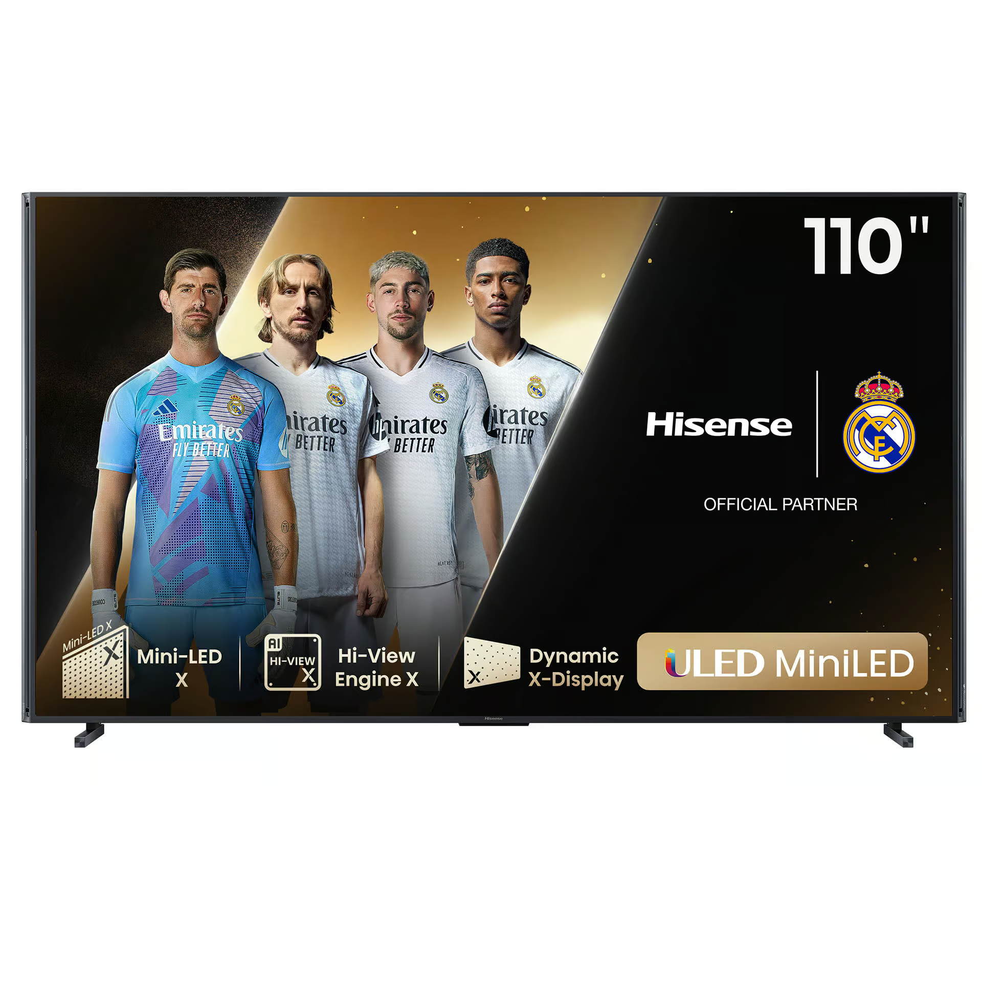 Hisense Mini-LED ULED 4K VIDAA Smart TV, Black (LED110UX)