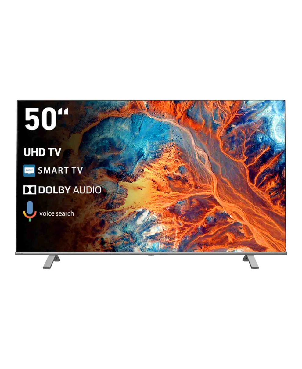 Toshiba 50″ LED 4K UHD Smart TV – REGZA Engine 4K, HDR10+, Dolby Vision, Smart Streaming TV (50C350KN)