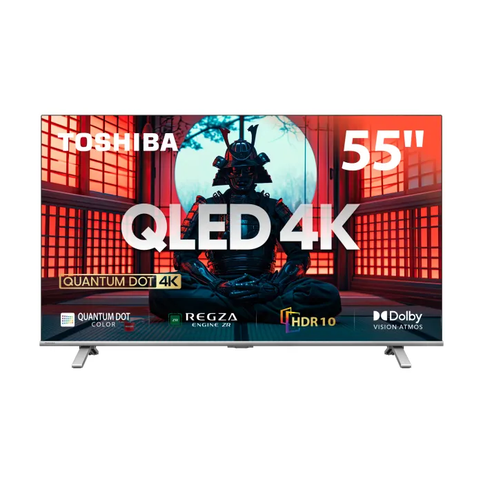 Toshiba 55" 4K QLED UHD Smart VIDAA TV (55C450MN)