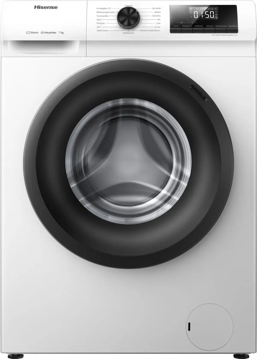 Hisense 7kg White Front Loader WFVC7012E