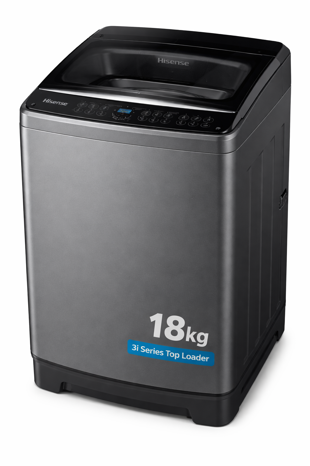 Hisense 18kg 3i Series Top Loader iBubble Tide Wash Premium Black (WT3I1823UB)