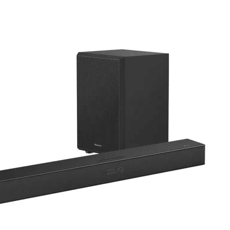 Hisense 5.1.2 510W Dolby Atmos Soundbar, Dolby Atmos, Black (U5120G)