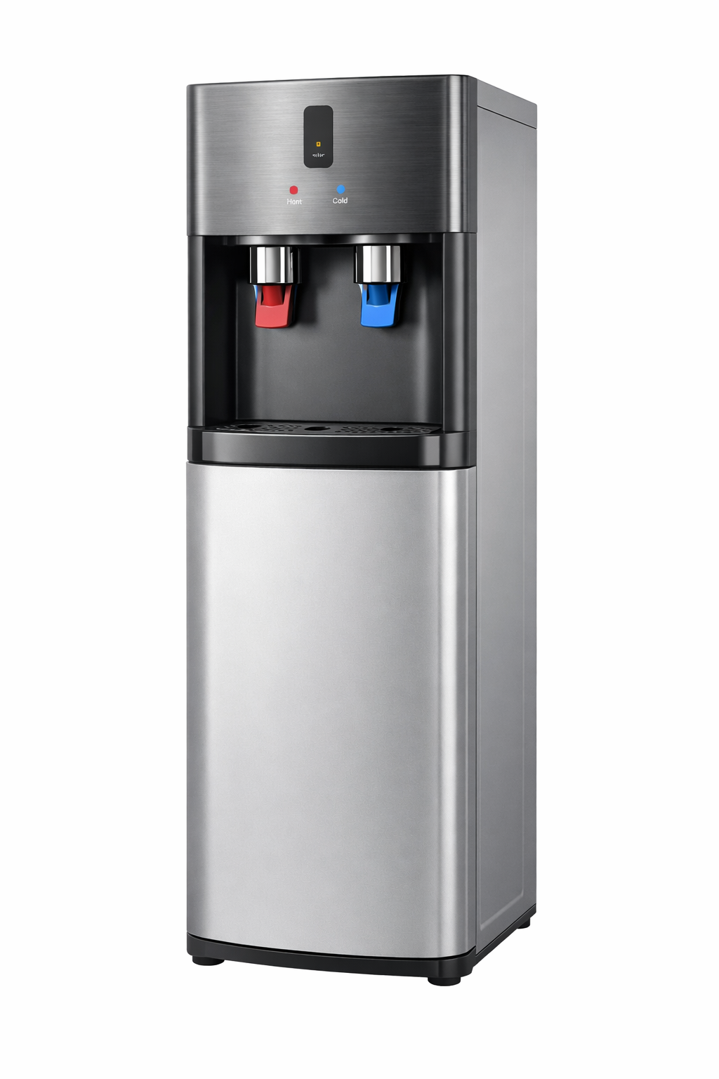 Tornado Water Dispenser 2 Faucets-Silver 