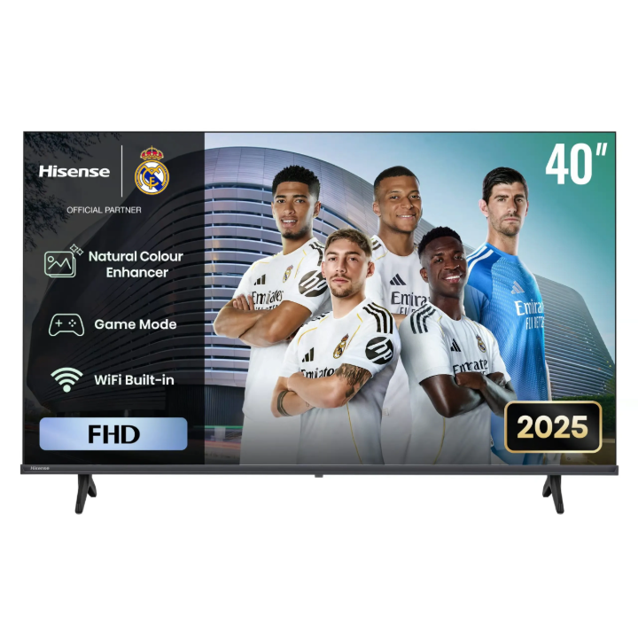 Hisense 40″ FHD VIDAA Smart LED TV, Black (LED40A4Q )