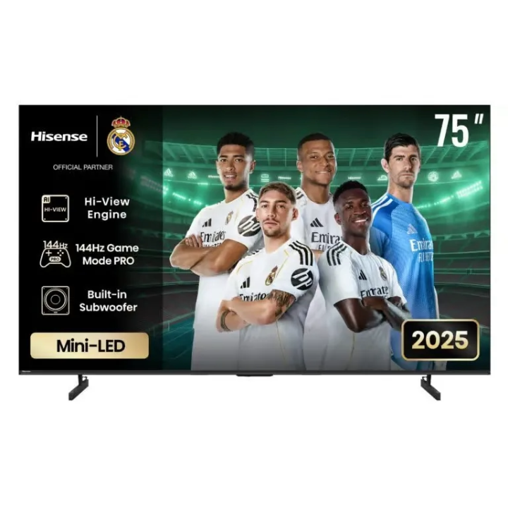 Hisense 75″ Mini-LED ULED 4K TV – 144Hz VRR Gaming Smart TV with Dolby Vision & Dolby Atmos (LED75U7Q)
