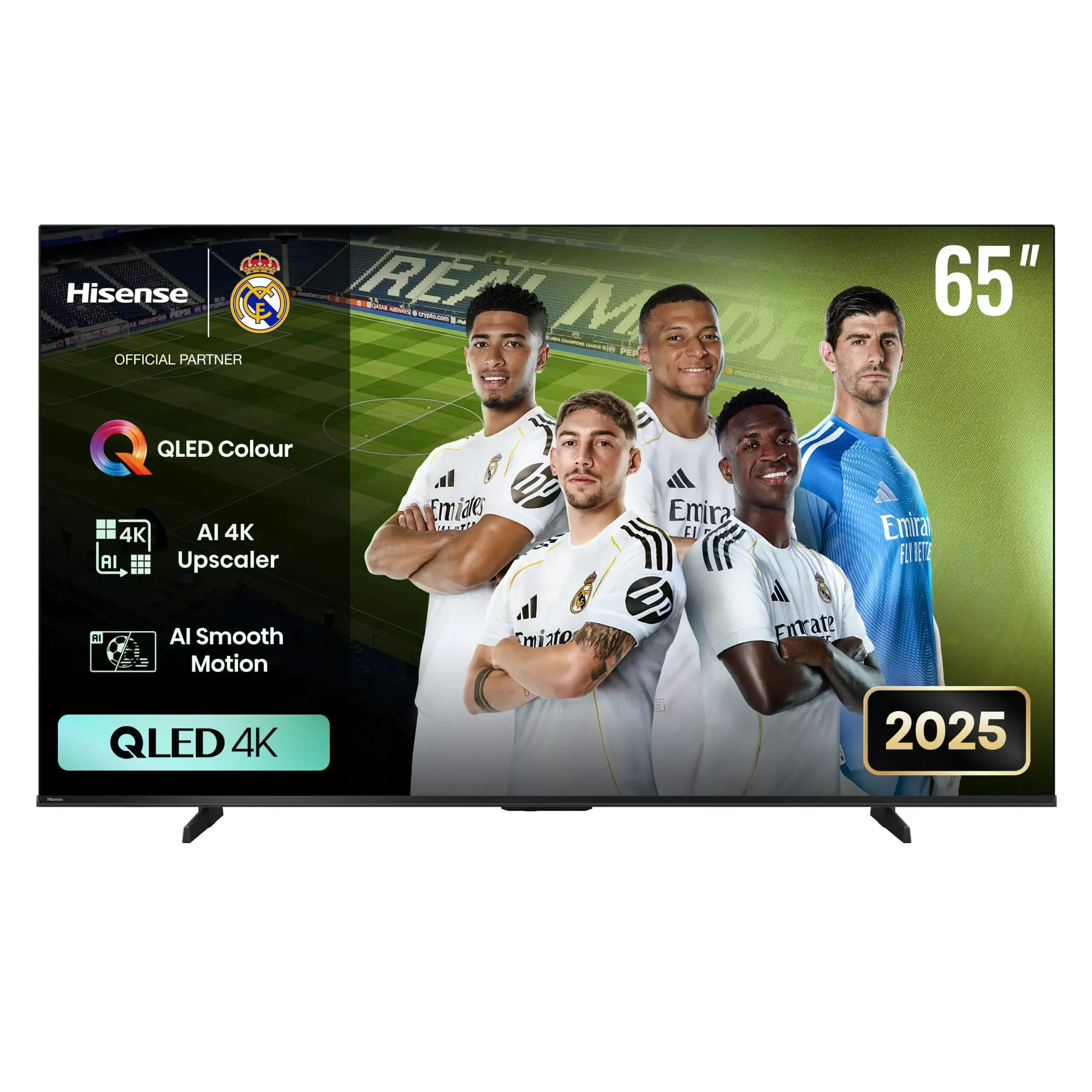 Hisense 65″ QLED 4K VIDAA Smart TV – Quantum Dot, Dolby Vision & Atmos, Game Mode Plus (65Q6Q)