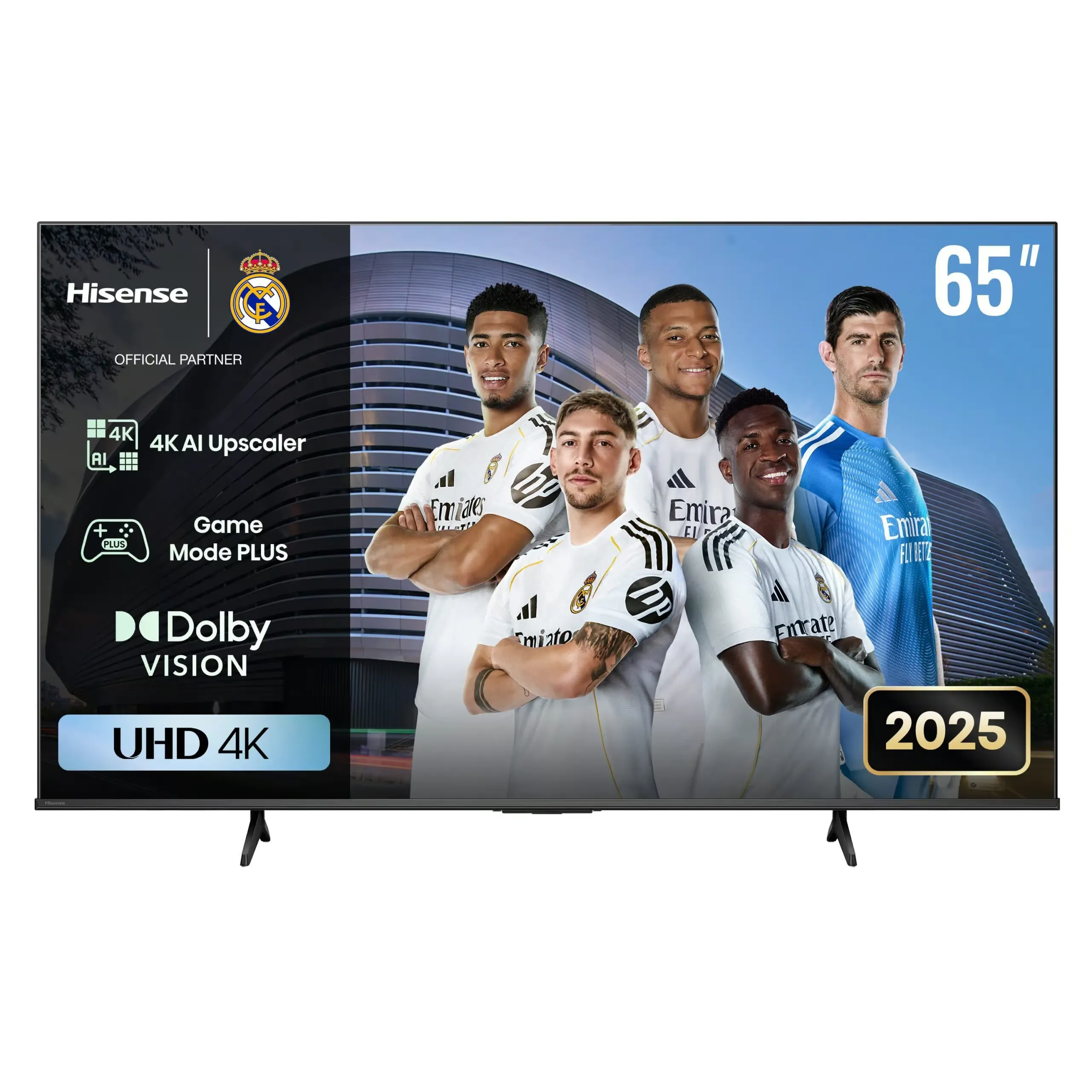 Hisense 65″ UHD 4K VIDAA Smart TV – Dolby Vision, Game Mode PLUS, AI Upscaler (LED65A6Q)