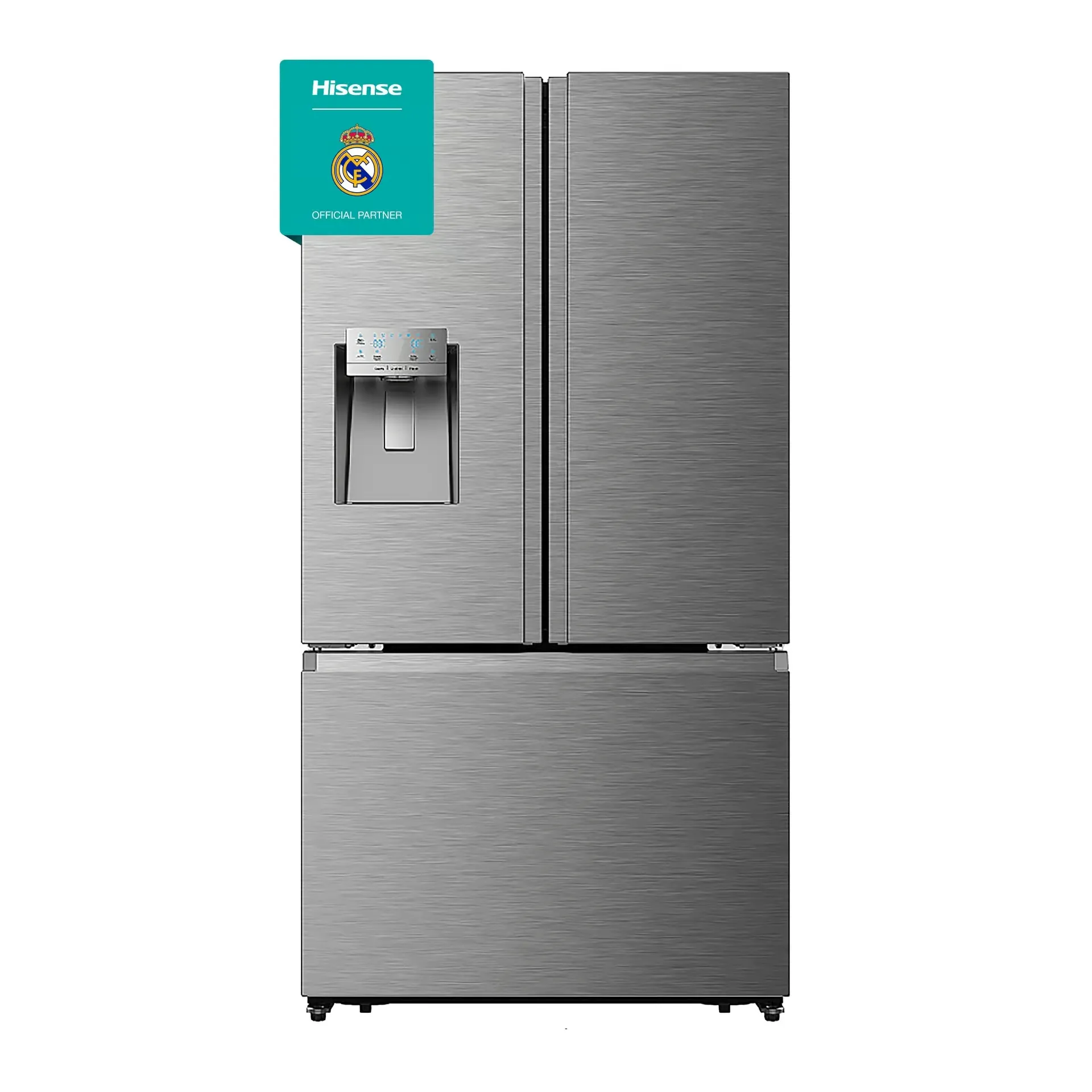 Hisense 536L French Door Refrigerator – A+, Frost-Free, Smart Wi-Fi & LED Display (H760FS-ID)