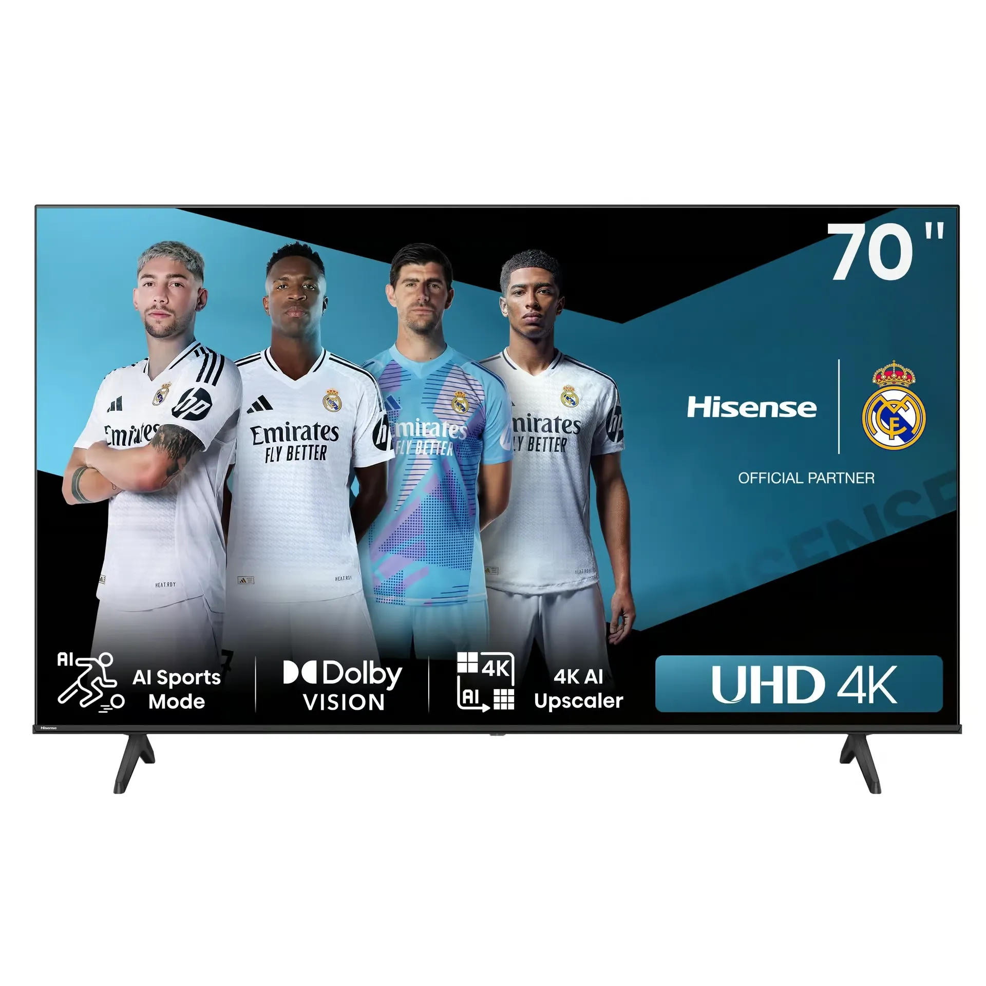 Hisense UHD 4K VIDAA Smart TV with Dolby Vision and Game Mode PLUS (LED70A6N)