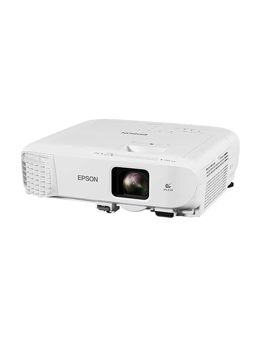 Epson EB-X49 XGA Projector Brightness: 3600lm with HDMI Port, White (Optional Wi-Fi) (V11H982040)