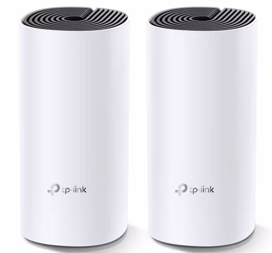 TP Link - AC1200 Whole Home Mesh Wi-Fi 5 System - Deco M4(2-pack)
