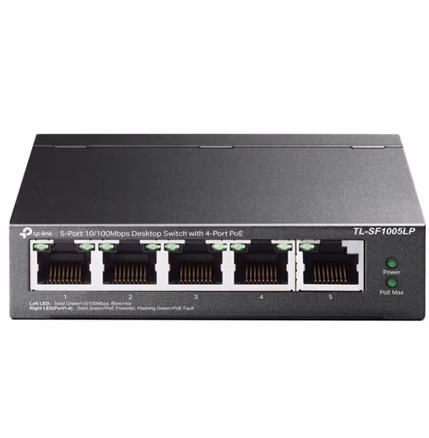 TP Link - 5-Port 10/100Mbps Desktop Switch