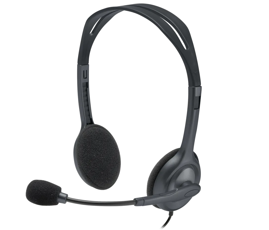 Logitech H111 Stereo Headset&nbsp;in&nbsp;Black