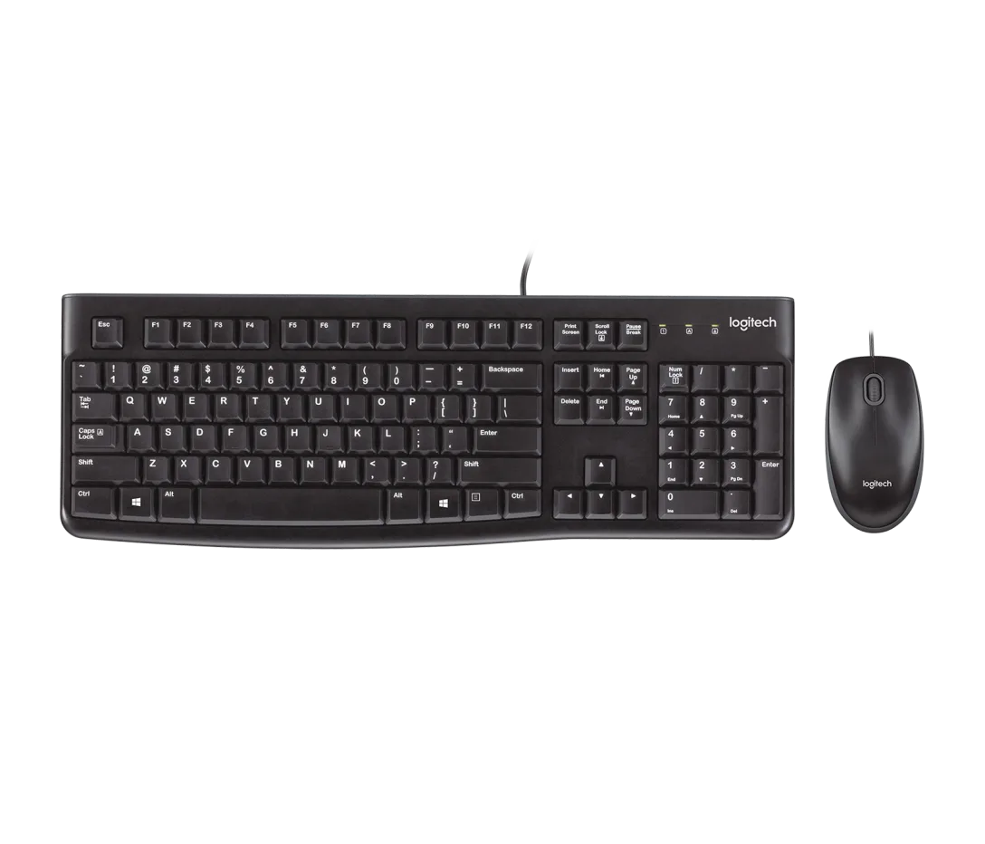 Logitech MK120 Wired Keyboard and Mouse Combo