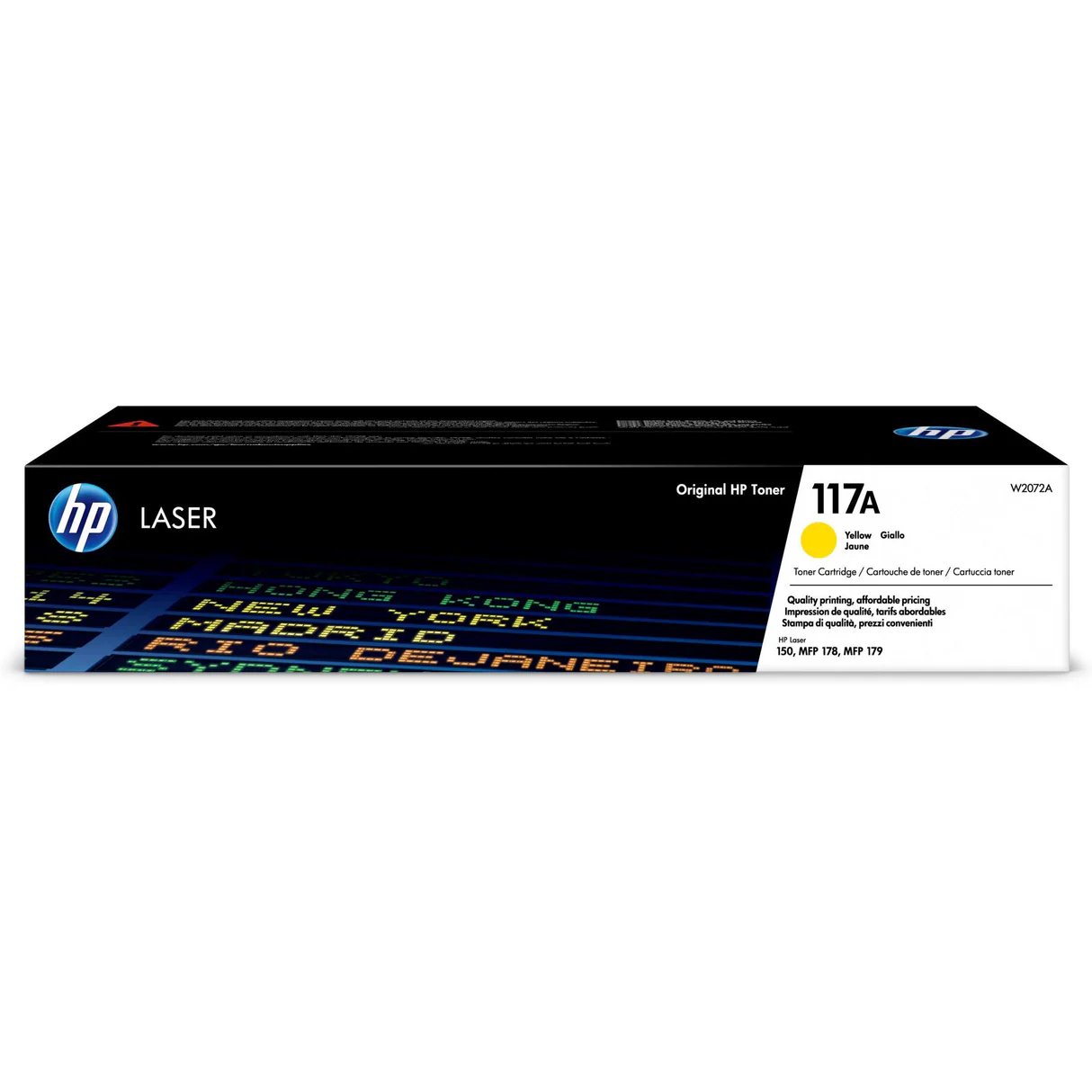 HP 117A Yellow Original Laser Toner Cartridge (W2072A)