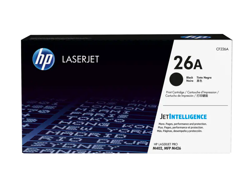 HP 26A Black Original LaserJet Toner / Tinta Cartridge